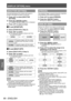 Page 66[DISPLAY OPTION] menu
66 - ENGLISH
Settings
[SHUTTER SETTING]
Set opening/closing of the shutter when power is 
turned on and after the power is turned off.
1) Press ▲▼ to select [SHUTTER 
SETTING].
2)
 
Press the  button.
▶z The  [SHUTTER SETTING]
 screen is displayed.
3) Press 
▲▼ to select an item.
▶■To set [STARTUP]
4) Select [ST
ARTUP] in Step 3).
5)  
Press  ◀▶ to switch.
▶z
The setting will change as follows each time 
you press the button.
[OPEN][CLOSE]
[OPEN] Projection begins with the shutter...