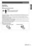 Page 9Read this first!
ENGLISH - 9
Important 
Information
Brazil Only
Brasil Apenas
 „ Manuseio de baterias usadas
BRASIL
Após o uso, as pilhas e /ou baterias poderão 
ser entregues ao estabelecimento comercial 
ou rede de assistência técnica autorizada.
Cobrir os terminais positivo (+) e negativo (-) com uma fita isolante adesiva, antes de depositar numa caixa 
destinada para o recolhimento. O contato entre partes metálicas pode causar vazamentos, gerar calor , romper 
a blindagem e produzir fogo.
Não...