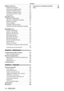 Page 1414 - ENGLISH
Contents
[SIGNAL LIST] menu    127
Registering new signals
    
 127
Renaming the registered signal
    
 127
Deleting the registered signal
    
 127
Protecting the registered signal
    
 128
Expanding signal lock-in range
    
 128
Sub memory
    
 129
[SECURITY] menu
    
 130
[SECURITY
 PASSWORD]
    
 130
[SECURITY
 PASSWORD CHANGE]
    
 130
[DISPLA
Y SETTING]
    
 131
[TEXT
 CHANGE]
    
 131
[CONTROL
 DEVICE SETUP]
    
 131
[CONTROL
 DEVICE PASSWORD CHANGE]
 
  
 133
[NETWORK]...