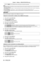 Page 90Chapter 4 Settings — [PROJECTOR SETUP] menu
90 - ENGLISH
[ECO]
Select this item to reduce power consumption during standby. 
Note
 
f If [STANDBY MODE] is set to [ECO], you cannot use network functions when the projector is standing by. Also, you cannot use some RS-
232C protocol commands.
 
f When set to [ECO], it may take approx. 10 seconds longer before the projector starts projecting after the power is turned on, compared with 
when [NORMAL] is set.
 
f When set to [NORMAL], it may take approx. 1...