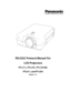 Page 1 
 
 
 
  
 
 
 
RS-232C Protocol Manual For 
LCD Projectors 
PT-L711, PT-L701, PT-L701SD, 
 PTL511, and PT-L501 
           Version 1.0 
 
  