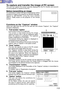 Page 113113
To capture and transfer the image of PC screenThe user can capture the screen currently displayed on the PC monitor and transmit
it to the projector or saved it in the PC.
Before transmitting an imageIt is necessary to switch the input of the projector before
sending an image to the projector by Wireless Manager.
Switch to NETWORK using the input selector
(INPUT, RGB) button of the projector or the remote
control.
Functions on the Capture windowWhen you right-click the icon on the task bar and choose...