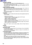 Page 116116
12.Display switchingSwitch the way to show images in the thumbnail display area (17).
You can toggle between a mode of 4-row 4-line thumbnail display on the page
and a mode of full-size display of the image.
If the full-size mode is selected, the same image will be displayed as the one
currently projected.
13.Start (stopwatch function)When you click the Start button with the mouse, the timer starts counting, the
elapsed time is displayed and Stop is shown on the button.
When you click the Stop...