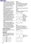 Page 4040
S4:3
The size of the input signal is
compressed to 75% and projected.
(This is useful for projecting a
picture with a 4:3 aspect ratio onto a
16:9 screen.)
When a 4:3
signal is being
input
d
AUTO
(S-VIDEO only)
When an S1 video signal is input to
the S-VIDEO terminal, the aspect
ratio is changed automatically to
project a 16:9 picture.
4:3
The input signal is projected without
change.
16:9
The picture is compressed to a ratio
of 16:9 and projected.
When a
squeezed
signal is being
input. (The...