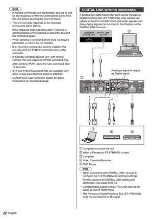 Page 22English22
  Note
●  
