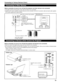 Page 23Connecting to Various Devices (Cont.)
Connecting to Other Devices
Before connection, be sure to turn off both the projector and other devices to be connected.
Thoroughly read the manual which comes with the device to be connected.Speakers with a built-in amplifier and game devices can be connected. Use the AV connection cable and audio cable suppli\
ed,
or the cable supplied with a game device.
BNC-RCA conversion plug (supplied) Game device, etc.
To VIDEO
To AUDIO (L)
To AUDIO (R)
Cable supplied with the...