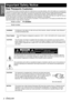 Page 2Important 
Information
2 - ENGLISH
Important Safety Notice
Dear Panasonic Customer:
The following information should be read and unde rstood as it provides details, which will enable you to operate the 
projector in a manner which is both safe to you and your  environment, and conforms to legal requirements regarding 
the use of projectors. Before connecting, operating or ad justing this projector, please read these instructions 
completely and save this bookl et with the projector for future reference....