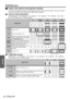 Page 38Settings
POSITION menu
38 - ENGLISH
JAspect ratio options  and projection example
If you apply the aspect ratio options to the projected image, the result will  be as follows. The result may differ 
due to the input signals. See “Switching the aspect ratio” on page 24.
Q VIDEO/S-VIDEO/COMPONENT
Not available with 1 125 (1 080)/50i, 1 125 (1 080)/60i, 1 125 (1 080)/50p, 1 125 (1 080)/60p, 1 125 (1 080)/
24p, 750 (720)/50p and 750 (720)/60p signals.
QCOMPONENT signals
Available with 1 125 (1 080)/50i, 1...