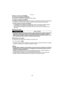 Page 12Preparación
- 12 -
∫Sobre el indicador [CHARGE]
Se enciende el indicador [CHARGE]:
El indicador [CHARGE] se enciende durante la carga.
Se apaga el indicador [CHARGE]:
El indicador [CHARGE] se apaga cuando la ca rga se completó sin problema. (Desconecte 
el cargador del tomacorriente y separe la batería cuando la carga está completa.)
•
Cuando parpadea el indicador [CHARGE]–La temperatura de la batería es demasiado alta o baja. Se recomienda cargar la batería 
nuevamente en una temperatura ambiente entre...