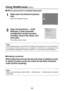 Page 3939
Using WebBrowser(cont.)
Select [Security] and set the security level to [Default Level],
or select [Custom Level] and check the [Enable] checkbox
under [Active scripting].Right-click the [Internet Explorer]
icon.
Open the Properties window.
1
Open [Connections] →[LAN
Settings]. If [Use automatic
configuration script] has been
checked, remove the check, and
click [OK].
The setting window closes.
2
Note:
Under [Advanced] you must set the IP address of the projector to be connected for
not using the...