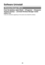 Page 4545
Software Uninstall
Wireless Manager ME 2.0
From the desktop, select [Start] →[Programs] →[Panasonic
Wireless Display] →[Uninstall Wireless Manager mobile
edition 2.0].
Follow the instructions appearing on the screen and uninstall the software. 