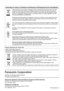 Page 113Product information (for Turkey only)
AEEE Yönetmeliğine Uygundur.
Eski Ekipman ve Bataryaların İşlenmesi.
Sadece geri dönüşüm sistemleri olan Avrupa Birliği ve ülkeleri için geçerlidir.
Ürünler, ambalaj ve/veya ekli belgeler üzerindeki bu semboller kullanılmış elektrik ve elektronik 
ürünlerin ve pillerin genel ev atığı ile karıştırılmaması gerektiğini ifade eder.
Eski ürünlerin ve pillerin toplanması ve geri kazanılması için bu atıkları lütfen yasayla belirlenmiş 
olan uygun toplama merkezlerine teslim...