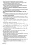 Page 8
8-ENGLISH
Always disconnect all cables before moving the projector.
BMoving the projector with cables still attached can damage the cables,
which could cause fire or electric shocks to occur.
Do not place any heavy objects on top of the projector.
B Failure to observe this may cause the projector to become unbalanced
and fall, which could result in damage or injury.
Do not short-circuit, heat or disassemble the batteries or place them
into water or fire.
B Failure to observe this may cause the batteries...