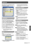 Page 41ENGLISH - 41
Settings
Select [Options] from the Main Menu (see “How 
to operate menu” on page 31) and then select 
the item from the Sub Menu.
Auto Source
Set the automatic signal search function  when power 
on or the source of the signal being received is lost.
Press ▲▼ to select [Auto Source].1 ) 
Press ► to display the setting dialog box.2 ) 
Press ◄► to switch [On]/[Off].3 ) 
On
It will automatically search and 
display the signal sources marked 
in the [Input] when power on or the 
source of the...