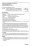 Page 3Read this first!
ENGLISH - 3
Importer's name and address within the European Union 
Panasonic Marketing Europe GmbH
Panasonic Testing Center
Winsbergring 15, 22525 Hamburg, Germany
CAUTION (North/Middle/South America)
CAUTION:This equipment is equipped with a three-pin grounding-type power 
plug. Do not remove the grounding pin on the power plug. This plug 
will only fit a grounding-type power outlet. This is a safety feature. If 
you are unable to insert the plug into the outlet, contact an...