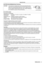 Page 3Read this first!
ENGLISH - 3
CAUTION (North/Middle/South America)
CAUTION:This equipment is equipped with a three-pin grounding-type power 
plug. Do not remove the grounding pin on the power plug. This plug 
will only fit a grounding-type power outlet. This is a safety feature. If 
you are unable to insert the plug into the outlet, contact an electricia\
n. 
Do not defeat the purpose of the grounding plug.Do not remove
FCC NOTICE (USA)
Declaration of Conformity
Model Number:  PT-LW362 / PT-LW312 /...