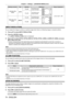 Page 74Chapter 4 Settings — [ADVANCED MENU] menu
74 - ENGLISH
Blanking correction Item OperationAdjustmentRange of adjustment
Left side of the  screen [LEFT]Press w.
The blanking zone 
moves to the right.
Left and right 0 - 959
Press q.
The blanking zone 
moves to the left.
Right side of the  screen [RIGHT]Press q.
The blanking zone 
moves to the right.
Press w.The blanking zone 
moves to the left.
[INPUT RESOLUTION]
You can adjust the image to achieve an optimal image when there is a flickering image or...