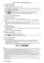 Page 100Chapter 4 Settings — [PROJECTOR SETUP] menu
100 - ENGLISH
7) Press as to select [LINK].
8)  
Press 
 qw to switch the item.
 fThe items will switch each time you press the button.
[OFF] Performs corrections by the brightness sensor on a single projector without synchronizing with the 
other projectors.
The duration that the constant brightness is kept will become longer by setting the value of [LIGHT
 
OUTPUT] smaller.
[GROUP A]
[GROUP B]
[GROUP C]
[GROUP D] Performs correction by the brightness sensor...