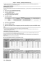 Page 110Chapter 4 Settings — [PROJECTOR SETUP] menu
110 - ENGLISH
 fThe [MAX LIGHT  OUTPUT LEVEL] settings are not reset to the factory defaults even when [ALL USER DATA] is executed from the 
[PROJECTOR SETUP] menu → [INITIALIZE] ( x
  page   124).
Setting [LIGHT OUTPUT]
Adjust the brightness of light source.
The [LIGHT OUTPUT] setting is synchronized with the [PROJECTOR SETUP] menu → [LIGHT OUTPUT]. The most recent setting is reflected 
in both items.
1) Press as to select [OPERATION SETTING].
2)  
Press the...