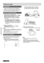 Page 22Basic operations
22  ENGLISH
Project an image
Preparations
Confirm the connections of the peripheral devices 
• 
(  page 16, 17) and power cord 
(
  page 18
).
Switch on the power 
•  (
  page 20
) to start projecting.
Select the input signal and adjust the image.
• 
SELECT THE INPUT SIGNAL
1Switch on the connected devices.
When playing a connected DVD player, if  SIGNAL 
SEARCH  (DISPLAY OPTION  menu) is set to 
ON, the input signal is detected and projected 
automatically when the projector is...