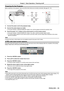 Page 35ENGLISH - 35
Powering On the Projector
Before switching on the projector, make sure all the other devices are correctly connected. (x pages 30 - 32)
AC IN 
2)1)
3)
3)
1) Connect the power cord to the projector body.
2) Connect the power plug to an outlet.
 fThe power indicator  lights in red, and the projector will enter the standby mode. 
3) Press the power  button on the control panel or on the remote control.
 fThe power indicator  blinks in red, after a while the indicator lights in green.
 fThe...