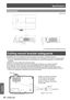 Page 80Ceiling mount bracket safeguards
80 - ENGLISH
Appendix
Dimensions

254.4
10.0

350.0 
13.78

81.03 (3.19)52.3
2.06

3.8
0.15

97.0
3.82

87.5 
3.44

9.5

0.38

Actual dimension may differ by product.: 
Ceiling mount bracket safeguards
Installation work of the ceiling mount bracket should only be carried by a qualified technician. z
Even if it is during guaranteed period, the manufacturer is not responsi\
ble for any hazard or damage caused  z
by using a ceiling mount bracket which...