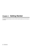 Page 30Chapter 2   Getting Started
This chapter describes things you need to do before using the projector \
such as the setup and 
connections.
30 - ENGLISH  