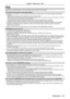 Page 131FA Q
Please refer to the following items if you have problems with the wirele\
ss LAN connection.
The wireless LAN connection is interrupted suddenly. 
f The picture may disappear or freeze depending on the radio wave environment. In such cases, please try the following 
measures. 
- Please make the wireless LAN connection device close to the projector . 
-   Place away from devices that can emit electromagnetic radiation, such as microwave ovens, game machines. Do not use 
these devices if you are still...