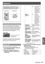 Page 65ENGLISH - 65
Settings
Network
Select [Setting] from the Main Menu (see 
“Navigating through the menu” on page 40), 
then select the item from the sub-menu.
Remote ControlControl Panel
Verifying the network information
When connecting the projector via the dedicated 
applications of "Wireless Manager mobile edition 6.0” 
or iPad / iPhone / iPod touch, the network number, the 
project name and ID of Wireless LAN are required. 
You can check these information by entering [Input 
Guide] or [Network...