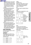 Page 4343
Basic Operation
S4:3
The size of the input signal is
compressed to 75% and projected.
(This is useful for projecting a
picture with a 4:3 aspect ratio onto a
16:9 screen.)
When a 4:3
signal is being
input
[
AUTO
(S-VIDEO only)
When an S1 video signal is input to
the S-VIDEO terminal, the aspect
ratio is changed automatically to
project a 16:9 picture.
4:3
The input signal is projected without
change.
16:9
The picture is compressed to a ratio
of 16:9 and projected.
When a
squeezed
signal is being...