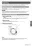 Page 31ENGLISH - 31
Basic Operation
Projecting
Check the connections of the peripheral devices and connection of the power cord (Æpages 26-27) and switch 
on the power (Æpage 28) to start the projector. Select the image and adjust the state of the image.
Selecting the input signal
Select an input signal.
The image selected with the , , , ,\
 , or 
 button on the remote control are projected (Æpage 32).
Attention
Images may not be projected properly depending on the connected device a\
nd DVD, video tape, etc....