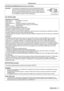 Page 3ENGLISH - 3
Read this first!
CAUTION (North/Middle/South America and Taiwan)
CAUTION:This equipment is equipped with a three-pin grounding-type power 
plug. Do not remove the grounding pin on the power plug. This plug 
will only fit a grounding-type power outlet. This is a safety feature. If 
you are unable to insert the plug into the outlet, contact an electricia\
n. 
Do not defeat the purpose of the grounding plug.Do not remove
FCC NOTICE (USA)
Declaration of Conformity
Model Number:  PT-VW340Z,...