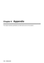 Page 100Chapter 6   Appendix
This chapter describes specifications and after-sales service for the projector.
100 - ENGLISH 