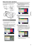 Page 3131
Preparation
You can change camera settings using the setup 
menu according to the shooting scene and 
recording details.
 buttonOPERATION  lever
Using the setup menu
 •The menu items displayed in gray characters 
cannot be changed.
1 Press the  button when the camera 
is not shooting or playing back video.
The following menu screens are displayed on 
the viewfinder and LCD monitor.
 mode (Example)
 mode (Example)
2 Tilt the OPERATION lever in the  
directions to move the yellow cursor to the 
function...