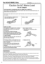 Page 66
Caution	for	AC	Mains	Lead
For AC adaptor
FOR YOUR SAFETY PLEASE READ THE FOLLOWING TEXT CAREFULLY.
This product is equipped with 2 types of AC mains cable. One is for continental Europe, etc. 
and the other one is only for U.K.
Appropriate
	mains	cable	must	be	used	in	each	local	area,	since	the	other	type	of	mains	cable	is
not	suitable.
FOR CONTINENTAL EUROPE, ETC.
Not to be used in the U.K.FOR U.K. ONLY
How to replace the fuse
1. 
 Open the fuse compartment with a 
screwdriver.
2. Replace the fuse....