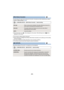 Page 65- 65 -
This will reduce the wind noise coming into the built-in microphones while maintaining the realism.
≥Switch to Manual Mode. ( l38)
≥ When [Normal] is set,   will be displayed on the screen. When [Strong] is set,   will be 
displayed on the screen.
≥This function’s default setting is [Normal].
≥ When switching to Intelligent Auto Mode, [Wind Noise Canceler] is set to [Strong], and the setting 
cannot be changed.
≥ You may not see the full effect depending on the recording conditions.
≥ This...