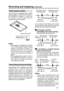 Page 1717
Recording and stopping (continued)
Write-protect switch
The P2 card is equipped with a write-
protect switch. If you set this switch to
the PROTECT position, no data can
be written to the P2 card and no
existing file can be deleted.
PROTECT
write-protect switch
Prerecording and post-recording
Prerecording is the capability of including
material from an interval before the
specified start point in a recording.
Similarly, post-recording is the capability of
including material from an interval after the...