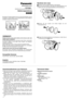 Page 2– 2 –
VORSICHT:
Richten Sie die Linse nicht direkt auf die Sonne oder eine
andere starke Lichtquelle!
Die Bündelungswirkung der Linse kann dazu führen, dass leicht
brennbare Objekte in der Nähe Feuer fangen und größeren
Schaden verursachen.
Dieser Effekt kann auch zu einem Verlust der Sehkraft führen.
Bringen Sie daher stets die mitgelieferten Kappen an, um direkten
Kontakt mit den Sonnenstrahlen zu vermeiden.
Legen Sie die Linse nicht auf eine instabile Fläche!
Sie könnte sonst unerwartet herunterfallen...
