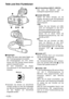 Page 12– 6 (G) –
Teile und ihre Funktionen
1Pegelregler
Drehen Sie einen oder beide Regler, um
den Toneingangspegel einzustellen. 
Die Eingangspegel von CH1 (linker
Kanal) und CH2 (rechter Kanal) können
getrennt eingestellt werden.
Es wird empfohlen, die Regler
normalerweise in der Mittenstellung zu
belassen.2XLR-Anschlüsse (INPUT1, INPUT2)
Hier kann ein Mikrofon oder ein
Audiogerät angeschlossen werden.
3Schalter MIC/LINE
Stellen Sie diese Schalter auf die
Position, die dem an den XLR-Anschluss
(INPUT1 oder...