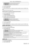 Page 89[AUTONEGOTIATION]The communication method is set automatically.
[100BaseTX-Full]Full-duplex communication method is set.
[100BaseTX-Half]Half-duplex communication method is set.
5) Press as to select [STORE].
6) Press the  button.
7) When the confirmation screen is displayed, press qw to select [OK], and press the  button.
Note
 fThe projector does not support 10BaseT Full/Half.
When the projector is connected to a twisted-pair-cable transmitter
1) Press as to select [DIGITAL LINK SETUP].
2) Press the...