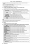 Page 92 fThe initial setting is [KEY], there is a risk that the leakage of information by a third party. Change the initial setting is necessary. fAs the DHCP server is already functioning, select [ON] before connecting a computer.
Detailed setup of [USER1] / [USER2] / [USER3]
1) Press the  button when [NORMAL] is selected.
 fThe [NORMAL] screen is displayed.
2) Press qw to select [USER1], [USER2] or [USER3], and press the  button.
 fThe [WIRELESS DETAILED SETUP 1/2] screen is displayed.
3) Press as to select...