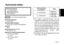 Page 15– 7 (G) –
DEUTSCH
Stromversorgung:
7,2 V Gleichstrom
Leistungsaufnahme:
3 W (maximal)
Technische Daten
Betriebstemperatur:
0°C bis 40°C
Betriebsluftfeuchtigkeit:
10% bis 85 % (keine Kondensation)
Gewicht:
160 g
Abmessungen (BkHkT):
67k106k47 mm
Maximale Lichtstrahl-Reichweiten:
In der Position WIDE:
ca. 10 m
In der Position SPOT:
ca. 30 mist die Sicherheitsinformation.
CGR-D16CGR-D16S
CGP-D28
CGP-D28S ca. 250 Minuten
ca. 390 MinutenAkku Kontinuierliche
Leuchtdauer
ODie obigen Leuchtdauerwerte sind die...