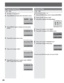 Page 4646
Tracks are played in random order.
1  Press ACTION in Stop mode to display MAIN MENU.
2 Press xz{y to select “DVD.”
3  Press SET to display DVD MAIN MENU.
4 Press xz to select “PLAY MODE.”
5  Press SET to display PLAY MODE screen.
6 Press xz to select “RANDOM PLAY.”
7  Press SET to begin random play.
To cancel, press STOP during play, then press CLEAR.
4  Press SET to enter Select mode.
5 Press xz to select “DISC.”
(Unit Information Screen) (Unit Information Screen)
1  Do steps 1-11 on page...