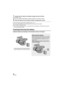 Page 2020VQT4M90
1Connect the AC cable to the battery charger and the AC outlet.(AG-AC90P/PJ only)
≥Use the AC cable (K2CA2CA00025; supplied) dedicated for the battery charger.
2Insert the battery into the battery charger by aligning the arrows.
≥We recommend using Panasonic batteries ( l13, 19).
≥ If you use other batteries, we cannot guarantee the quality of this product.
≥ Do not heat or expose to flame.
≥ Do not leave the battery(ies) in a car exposed to direct sunlight for a long period of time with 
doors...