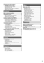 Page 33
 
Charging the built-in battery/ 
Setting the time code  ........................... 25
Recharging the built-in battery  ........................ 25
Setting the time code  ....................................... 25
Specifying the time code (TC PRESET)  .......... 25
Setting user information  .................................. 27
Playback
Basic playback operations  ..........................28
Thumbnail screen  ......................................... 29
Basic thumbnail screen operations...