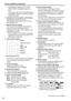 Page 4646
Screen displays (continued)
(Continued on the next page)
• 
The AWB error message (LOW LIGHT / 
LEVEL OVER) is displayed. (Page 42 of 
Vol.1)
•  The functions allocated to the USER buttons 
are displayed while you hold down the DISP/ 
MODE CHK button.
6  Microphone level automatic control display
Appears when in the setup menus, 
RECORDING SETUP screen, MIC ALC, you 
have selected “ON”.
7  Marker luminance display
When markers are displayed, the brightness 
level around the center of the screen is...