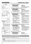 Page 36E-36
–––MENU–––
SYSTEM . .
REMOT E . .
AUD I O / V I DEO . .
TIME CODE. .
DISPLAY SET . .
CLOCK ADJUST . .
FACTORY SETTINGCANCE L
DRUMHOURMETER000000H
EX I T
Top MENU
–––T IME CODE–––
TC 00:00:00:00
CLEARCANCE L
ND F / D F ( N T SC ) DROP
DV TC DUP . OF F
TC OUT OF FSET OF F
PAGE BACK
Time CodeHour SecondMinute Frame
Framing mode 
(NTSC only)
TIME CODE menu
1.Display the top MENU.
Press the EJECT and STOP
buttons simultaneously while
no cassette is loaded. Remote controller
Press the MENU button.
...