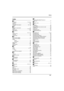 Page 123123
Others
OthersIndex
ªA
AC adaptor .............................................. 11, 29, 32
Aperture .............................................................. 64
Auto focus ......................................................... 118
Automatic white balance ............................. 63, 118
AVCHD ............................................................... 14
ªBBacklight compensation ...................................... 54
Battery .................................................... 11,...