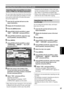 Page 5757
Saving data
Importing data from a hard drive to P2 cards
Importing clips one partition at a time 
from a TYPE S or P2 Store hard drive
You can import data (load data from the hard drive 
to a P2 card) at high speed one partition at a time 
(one card at a time) onto a P2 card of the same 
size as the original card.
1 Insert the P2 card that will serve as the 
import destination.
2 Display the P2 thumbnail screen.
3 Press the [MENU] button.
4 Using [STOP], [PLAY] and [STILL], select 
“HDD” – “EXPLORE”,...