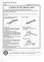 Page 4


indicates safety information.
Caution for AC Mains Lead
FOR YOUR SAFETY PLEASE READ THE FOLLOWING TEXT CAREFULLY.
This product is equipped with  types of AC mains cable. One is for continental Europe, etc. 
and the other one is only for U.K.
Appropriate mains cable must be used in each local area, since the other type of mains cable isnot suitable.
FOR CONTINENTAL EUROPE, ETC.Not to be used in the U.K.FOR U.K. ONLY
FOR U.K. ONLYThis appliance is supplied with a moulded three pin mains plug...